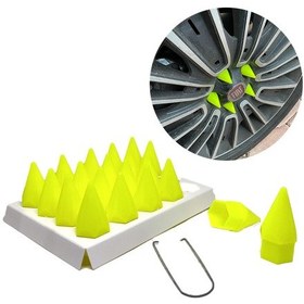 Resim Sivri Mermi Bijon Kapağı Sökme Aparatlı Fosfor Yeşil 17mm 
