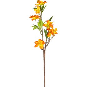 Resim Euroflora HDYEN03596 Yapay Çiçek Kiraz Çiçeği Turuncu 70 cm 