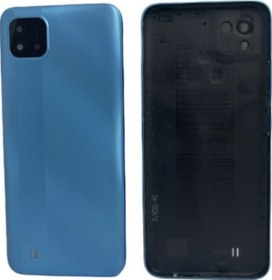 Resim Oppo C11 2021 Uyumlu Full Kasa Arka Kapak Mavi Çok Renkli 