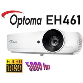 Resim OPTOMA EH461 5000 Lümen 1920x1080 Full HD DLP 3D Projeksiyon Cihazı 