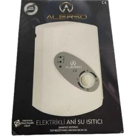 Resim Alerso 7kw Elektrikli Ani Su Isıtıcı Elektrikli Şofben 