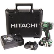 Resim Hitachi-Hikoki WH18DBDL2 18V 5.0 Ah Li-ion Çift Akülü Darbeli Vidalama 