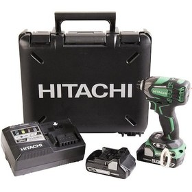 Resim Hitachi-Hikoki WH18DBDL2 18V 5.0 Ah Li-ion Çift Akülü Darbeli Vidalama 