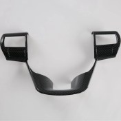 Resim Luenaarry Araba Direksiyon Simidi Kapağı Trim Çerçeve Dekorasyon Iç Aksesuarlar (Yurt Dışından) 