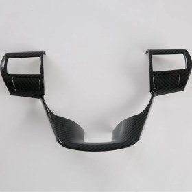 Resim Luenaarry Araba Direksiyon Simidi Kapağı Trim Çerçeve Dekorasyon Iç Aksesuarlar (Yurt Dışından) 