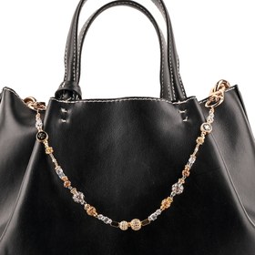 Resim Moon Flicker Altın Kaplama Zirkon Taşlı Çanta Süsü - LuxCharm (Bag Charm) | Happyangels 