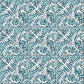 Resim Can Seramik 10x10 cm Cç-72 Kütahya Çini Karo 5'li 1 Paket 