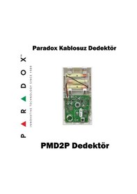 Resim Paradox Kablosuz Hareket Dedektörü (Paradox Pmd2P) 