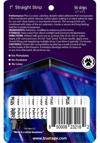 Resim True Tape Performance Plus Protez Saç Bandı 36 Adet Düz 