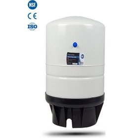 Resim 80 Litre 20 Galon Su Arıtma Cihazı Metal Genleşme Su Tankı Su Arıtma Deposu 80 Litre 