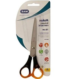 Resim Paslanmaz Çelik Makas, 17 Cm, Çift Renkli 