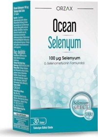 Resim Ocean Selenyum 100mcg 30 Tablet 