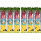 Resim Derma Naturel 3 Lü Renkli Bebek Banyo Süngeri 6 Lı Set 