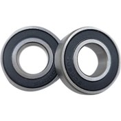 Resim Yunboo Xiaomi M365/1s/pro/pro2 İçin Ön Tekerlek Yardımcı Tekerlek Pilli Rulman, Çelik, Gümüş, 32mm Çap, 15mm İç Çap, 9mm Kalınlık, 2 Adet 