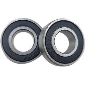 Resim Yunboo Xiaomi M365/1s/pro/pro2 İçin Ön Tekerlek Yardımcı Tekerlek Pilli Rulman, Çelik, Gümüş, 32mm Çap, 15mm İç Çap, 9mm Kalınlık, 2 Adet 