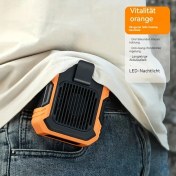 Resim 3'ü 1 Arada Taşınabilir Fan - Power Bank, USB Şarj, 4000mAh Pil, Dış Mekan, Ev ve Ofis Kullanımı için Boyun ve Bel Tasarımı - İp Bağcık, Kemer Klipsi Dahil, Bıçaksız Bel Fanı - USB ile Şarj Edilebilir, Çok Fonksiyonlu Soğutma ve Güç Kaynağı 