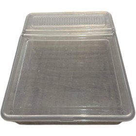 Resim TANSU STORE 1.5 Litre Kutu Yemlik – Şeffaf, 1. Kalite 