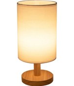 Resim Gajeena Ahşap Usb Led Gece Lambası - Yatak Başı Dekoratif Aydınlatma Beyaz 