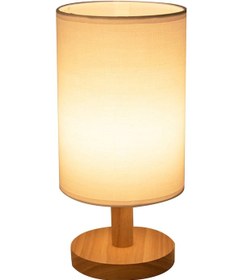 Resim Gajeena Ahşap Usb Led Gece Lambası - Yatak Başı Dekoratif Aydınlatma Beyaz 