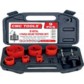 Resim Cmc Bı Metal 9 Parça Delme Testere Setı 