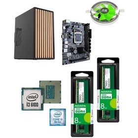 Resim EFS EFSOFFICE0006-1 i3-6100 16 GB 256 GB SSD Free Dos Masaüstü Bilgisayar 