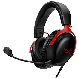 Resim Hyperx 727a8aa Cloud III Mikrofonlu Kablolu Oyuncu Kulaklığı 