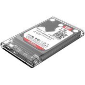 Resim Sones Orıco 2139c3-cr Usb3.1 Tip C Şeffaf Harici Sabit Disk Kutusu, 9,5 Mm 2,5 İnç Sata Hdd / Ssd İçin Diğer 