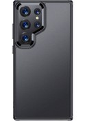 Resim Talazan Galaxy Uyumlu S24 Ultra Kılıf Volks Kapak - Siyah Siyah 
