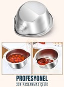 Resim Transformacion Pirinç Süzgeci Makarna Salata Süzgeci 304 Inox Paslanmaz Çelik 721080 