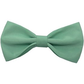 Resim Su Yeşili / Mat Dupont Dokuma Papyon - Mendilli (No.84) Su Yeşili 