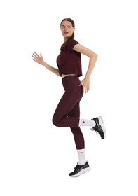 Resim Sportive Marana Cropped Top Kadın Bordo Günlük Stil T-shirt 25kk1032-brd 1776534 Bordo 