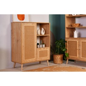 Resim VOW HOME LIVING Mount Çok Amaçlı Dolap, Jüt 