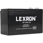 Resim Lexron 12v 7.2ah Kuru Tip Akü 