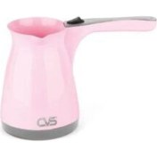 Resim Cvs Tadında Elektrikli Cezve-Türk Kahvesi Makinesi Beyaz-Yeşil 