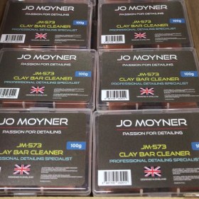 Resim Jo Moyner Clay Bar Kil Hamuru Boya Metal Cam Yüzey Temizleme Kil Hamuru Orange 2X50GR 