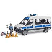 Resim Bruder Mb Sprinter Polis Minibüsü, Sürücüsü Ve Aksesuarları Br02683 
