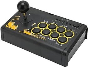 Resim Sorandy USB Kablolu Oyun Joystick, PC Retro Fighting Game Controller, Ergonomik Tasarım, Oyun Konsolu Gamepad, PS3 için, Switch için 
