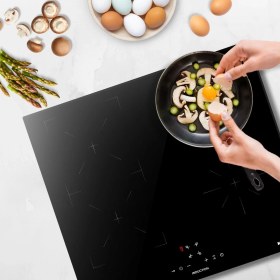 Resim Kumtel I6-4tb Siyah Indüksiyonlu Ankastre Ocak I6-4tb 