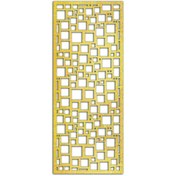 Resim Liar Dekor Liar Ahşap Seperatör (Paravan) - KSP-20 - (18 mm) - (100 cm x 210 cm) - (Gold) 