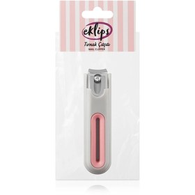 Resim Eklips Gri Küçük Plastik Tırnak Makası - Gratis 