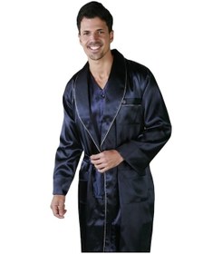 Resim Ancelo 333 Saten Pijama Takım Ve Robdöşambr 3Lü Damat Çeyiz Set 