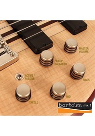 Resim Cort A4plus Fmmh Opn Bas Gitar 4 Telli Aktif - Open Pore 