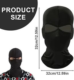 Resim RAMGLYO 1 adet motosiklet maskesi, açık hava likralı, kar maskesi, kar maskesi, erkekler ve kadınlar için, ince ve nefes alır, rüzgar geçirmez, kış, yaz, bisiklet yüz maskesi 