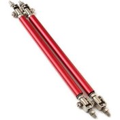 Resim Ulzyvf 2 Adet Ayarlanabilir Ön Tampon Destek Çubuğu - Karbon Fiber & Paslanmaz Çelik 