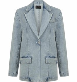 Resim Harper Denim Blazer - ONE SIZE 
