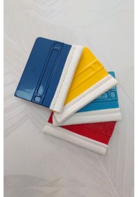 Resim Plastik Keçeli Ragle 4 Adet Folyo & Cam Filmi Yapıştırma Aparat 