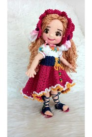 Resim OYUNCAKPARK Ahenk Bebek Amigurumi Organik Oyuncak 