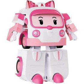 Resim Polı Mrt-687 Robocar Poli Büyük Transforming Robot Amber Sesli Ve Diğer 