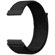Resim Zeblaze Uyumlu Neo 3 Kordon Cırtcırtlı Kumaş Krd03 22mm 