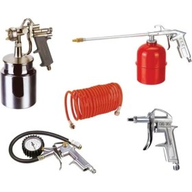 Resim Max Extra 5 Parça Boya Tabanca Seti 